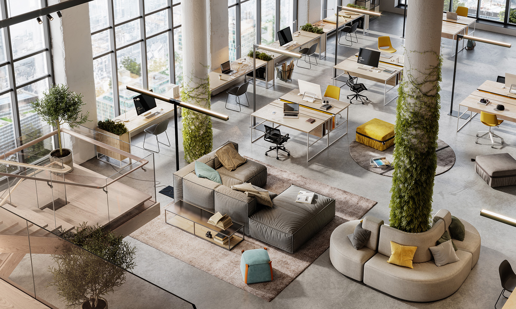 Büro-Infrastruktur